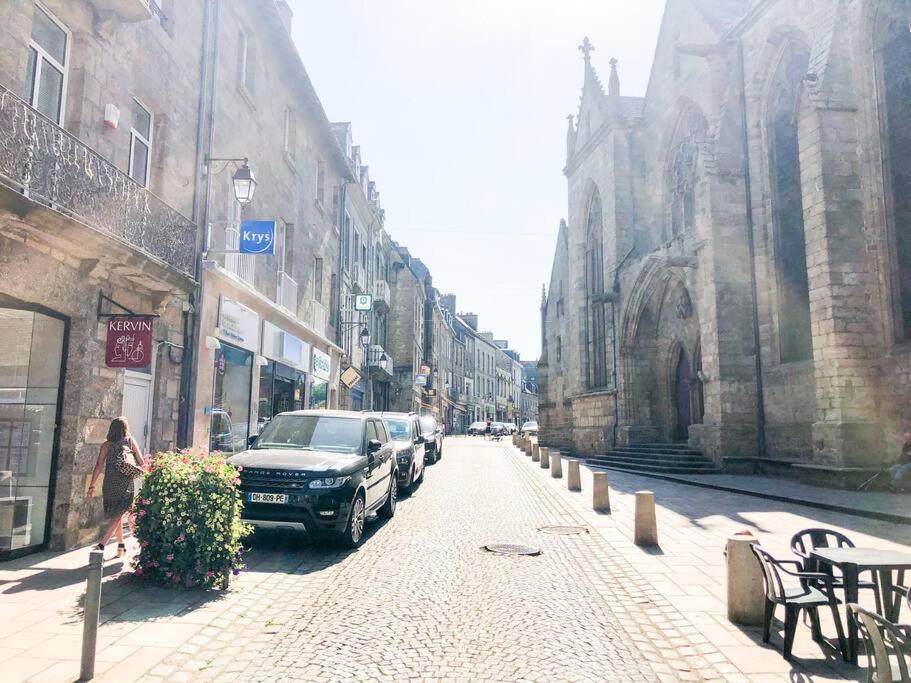 New: Calme Et Elegance *Face A La Gare*_Centrale Guingamp Exterior foto
